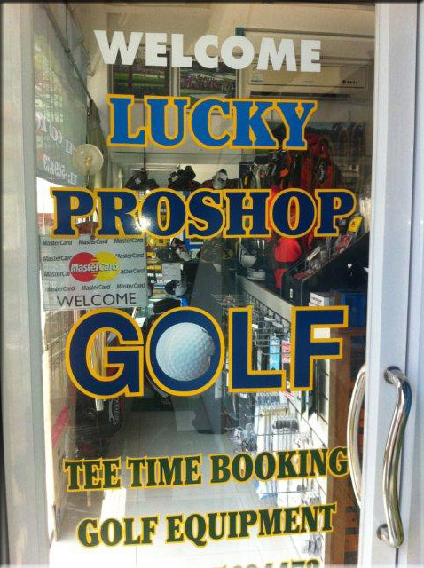Lucky Proshop tee time bookings golf equipment golf tours and great service