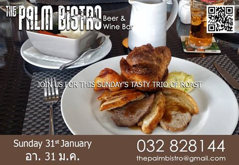 Palm Bistro Sunday Roast diner