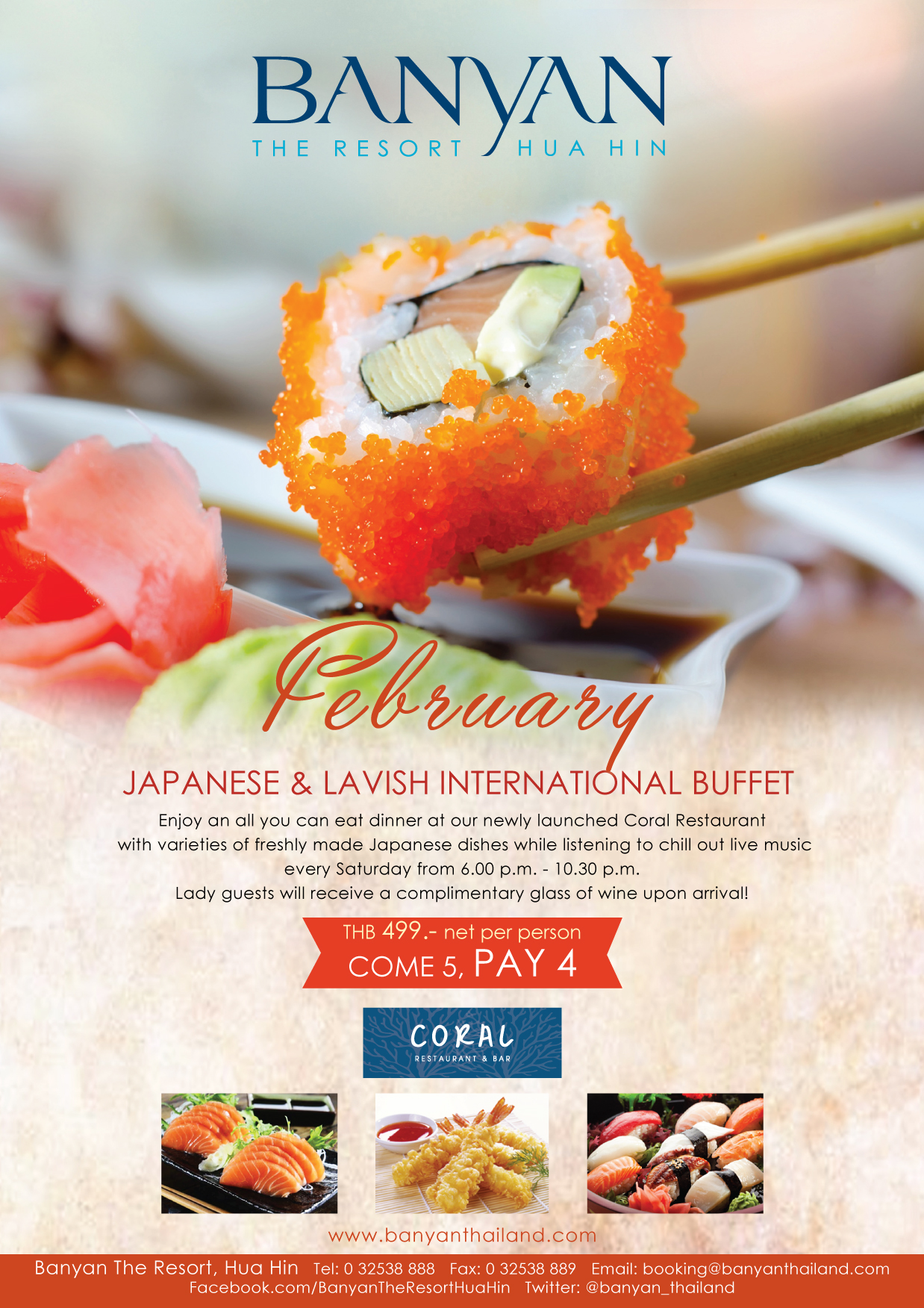 banyan resort japanese buffet