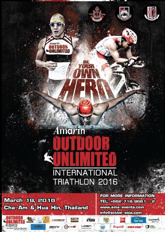 Amarin Outdoor international Triathalon 2016