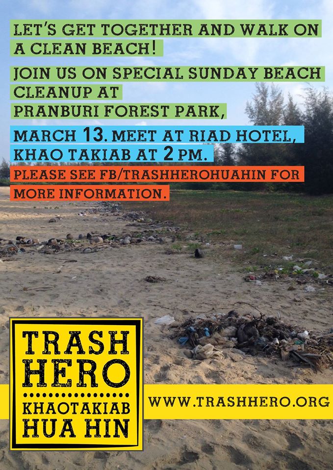 Hua Hin trash hero Event