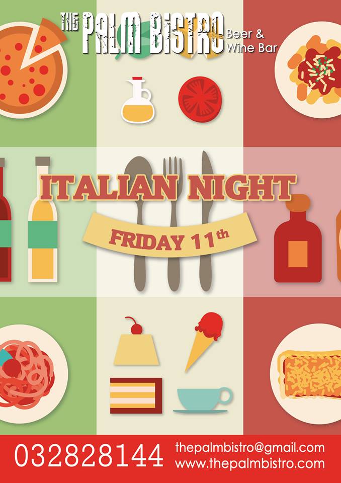 Palm Bistro Italian Night