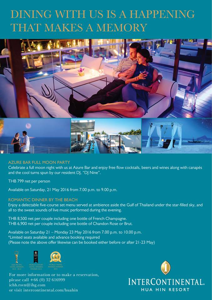 Azure Bar Full Moon Party at the InterContinental