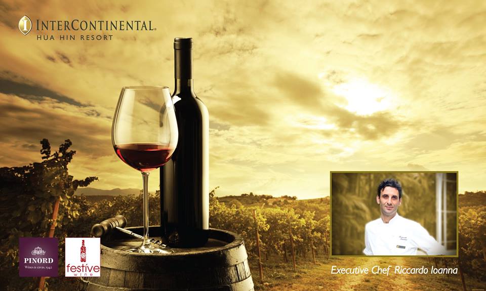 Fine Wine Dinner at the Intercontinental Hua Hin