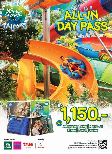 Vana Nava All in Day Pass